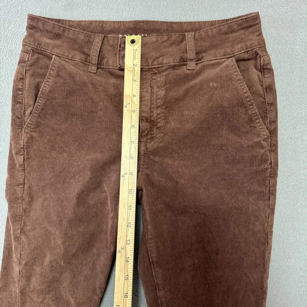 American Eagle High Rise Kick Boot Corduroy Pants Womens 8 (30x29) Stretch Retro